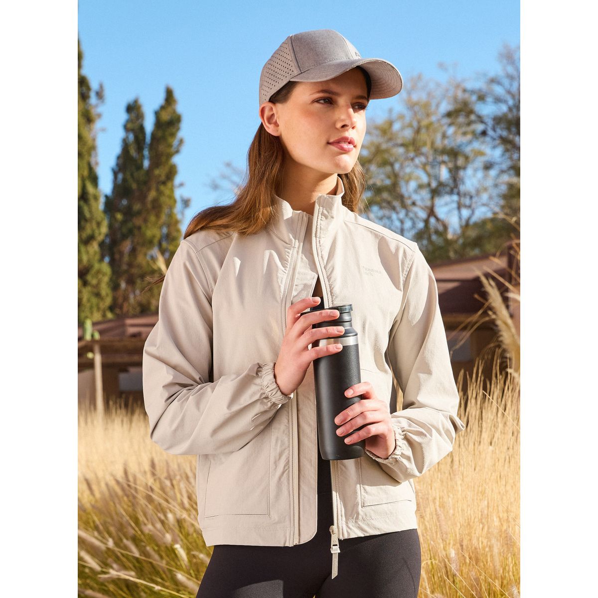 PANAMA JACK - Cortaviento Mujer Beige Panama Jack