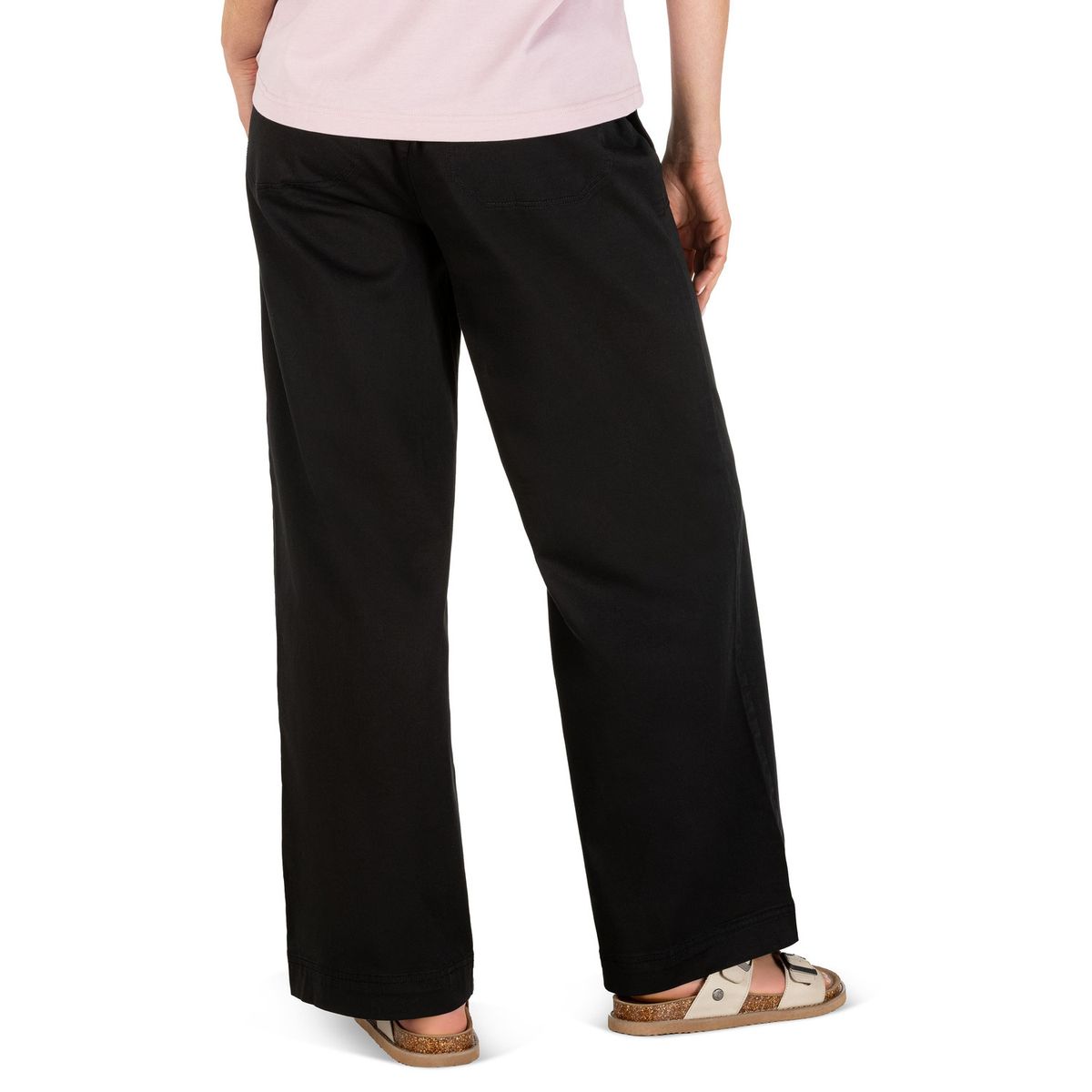 PANAMA JACK - Pantalón Mujer Palazzo Negro Panama Jack