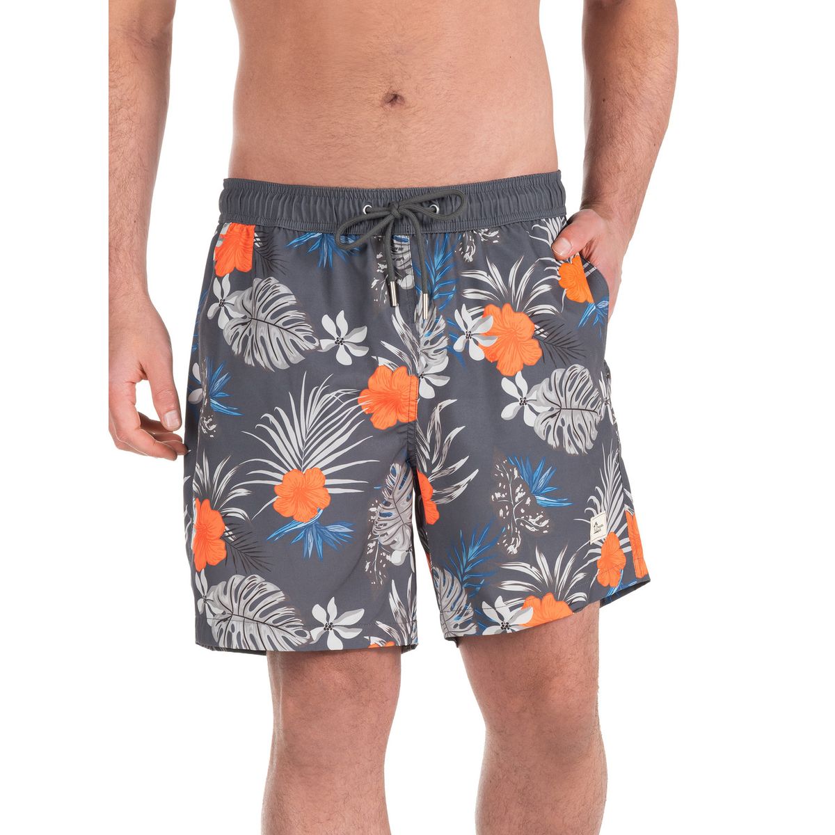 PANAMA JACK - Traje de Baño Hombre Casual Gris Panama Jack