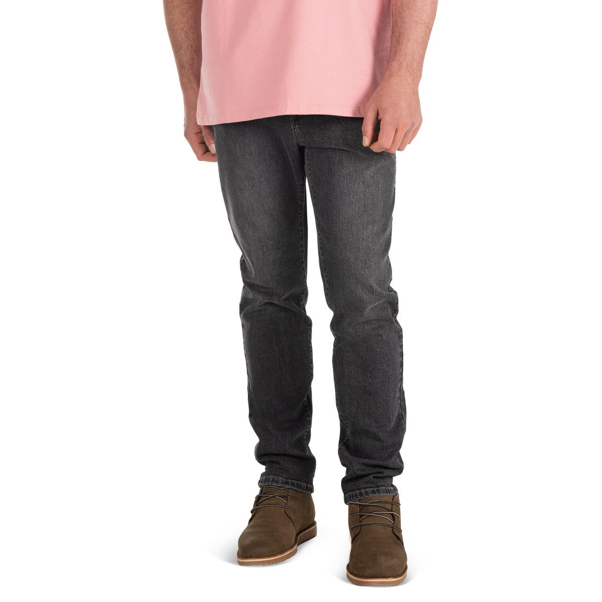 PANAMA JACK - Jeans Hombre Casual Negro Panama Jack
