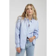 FROENS - Blusa manga larga Poppy azul