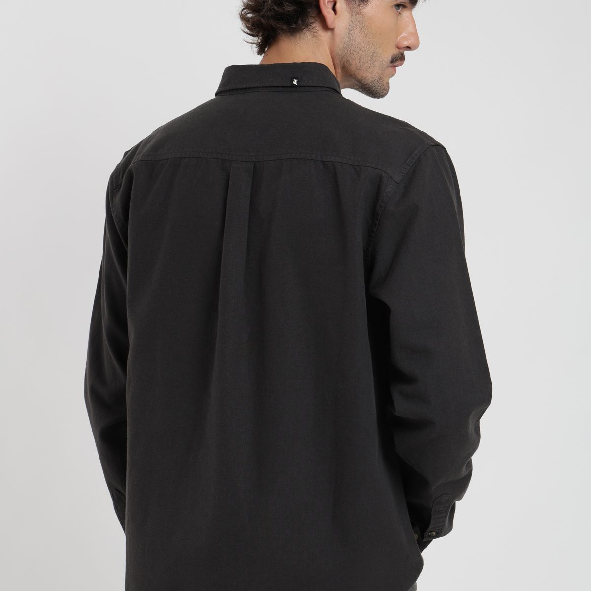 FROENS - Camisa manga larga Basic grafito Froens
