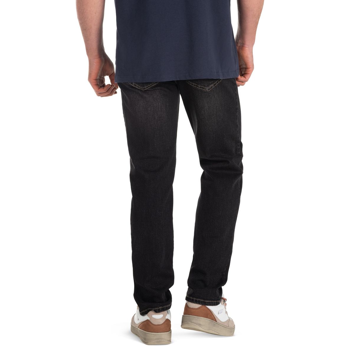 PANAMA JACK - Jeans Hombre Casual Negro Panama Jack