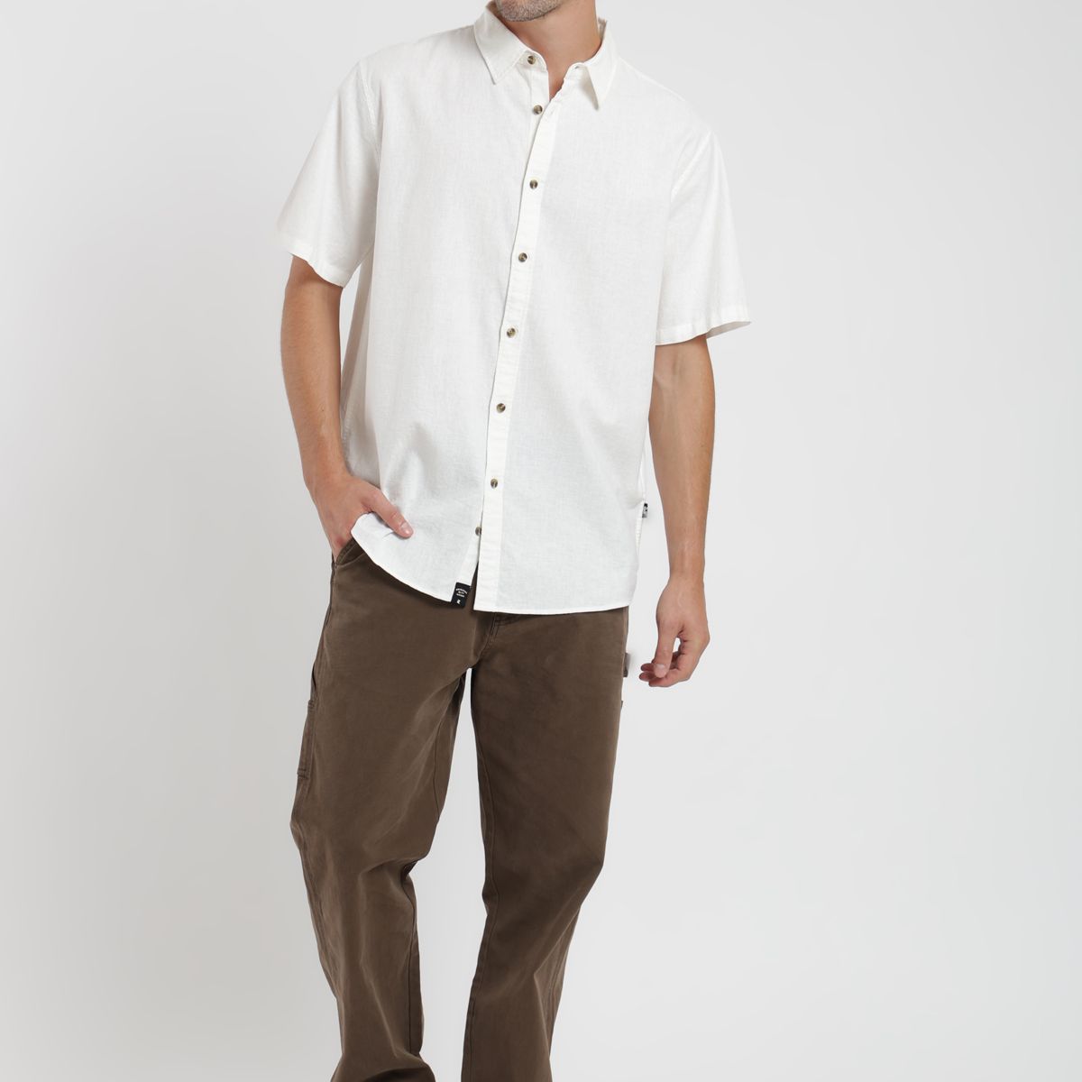 FROENS - Camisa manga corta Classic blanco Froens