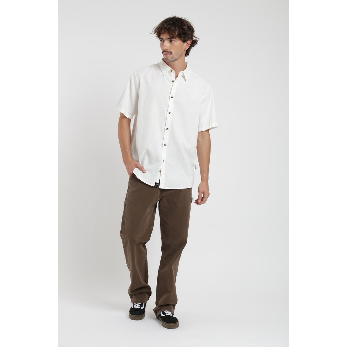 FROENS - Camisa manga corta Classic blanco Froens