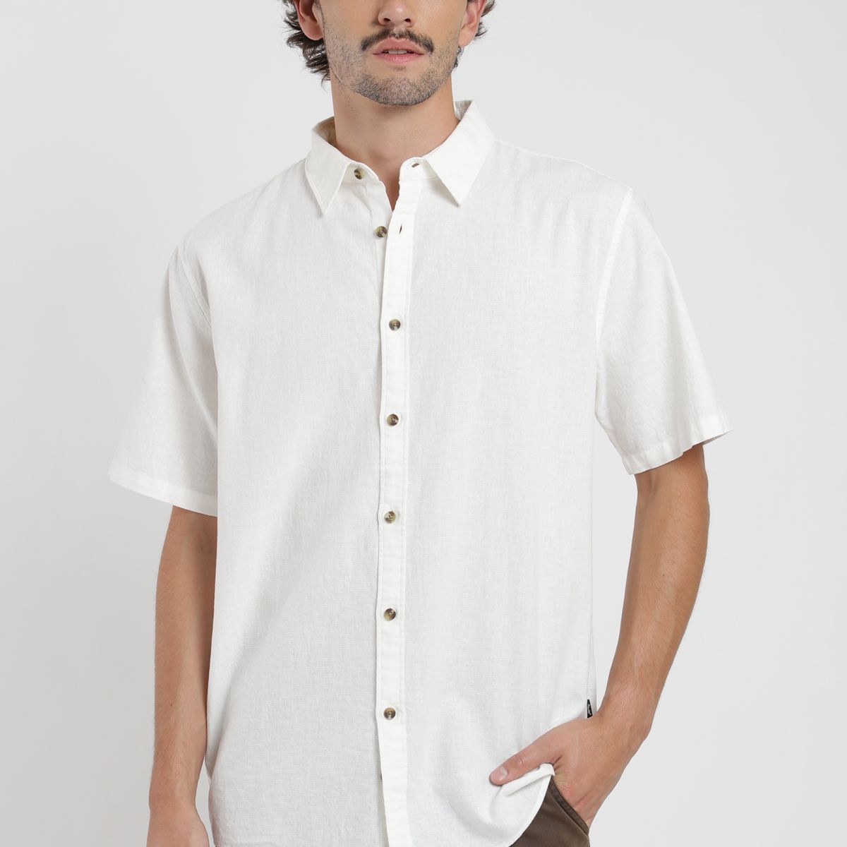 FROENS - Camisa manga corta Classic blanco Froens