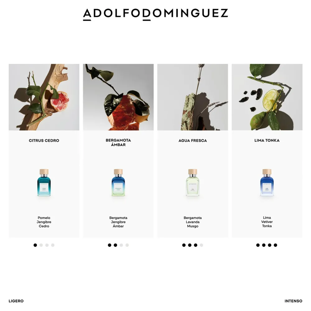 Adolfo Domínguez Agua Fresca Bergamota Ámbar EDT 120 ml, foto 2