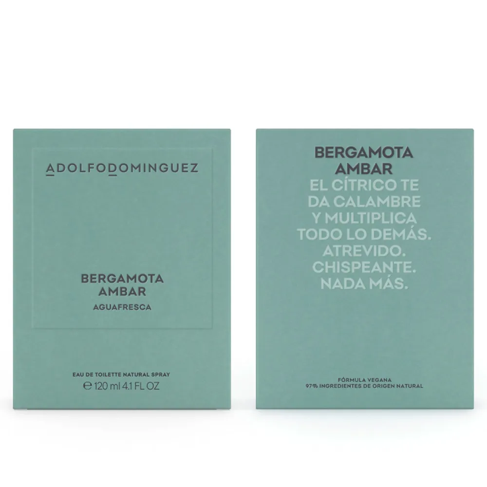 Adolfo Domínguez Agua Fresca Bergamota Ámbar EDT 120 ml, foto 5