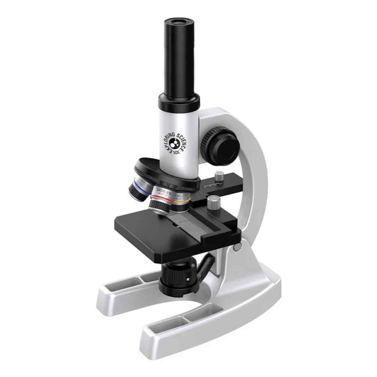 GENERICO - Microscopio Profesional 16000x Con Accesorios Blanco