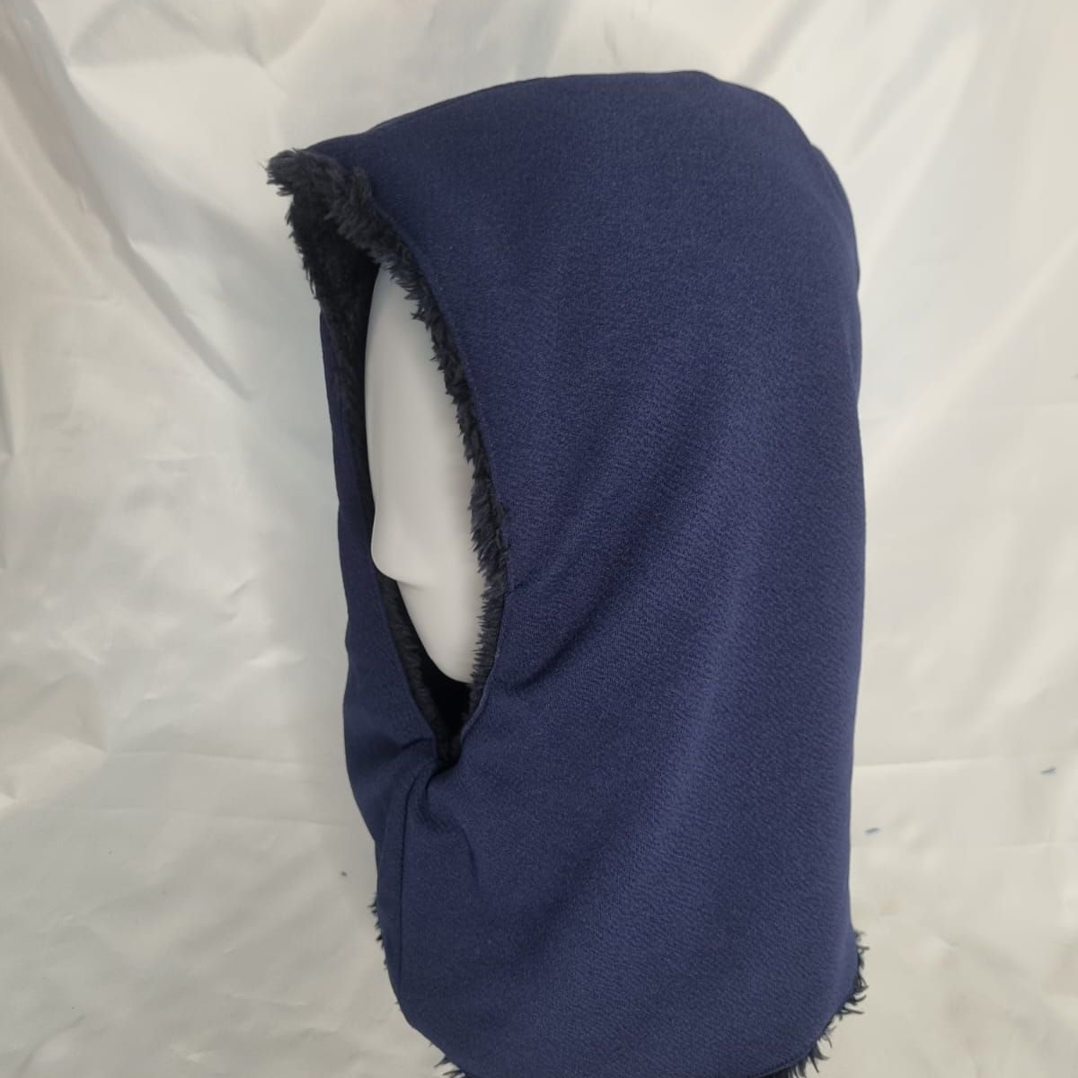 EL ESPACIO DE TOMMY - Gorro pasamontaña infantil azul marino talla 8 a 12