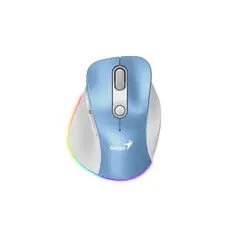 GENIUS - Mouse inalámbrico Mini Ergo 9000S Pro Color Celeste