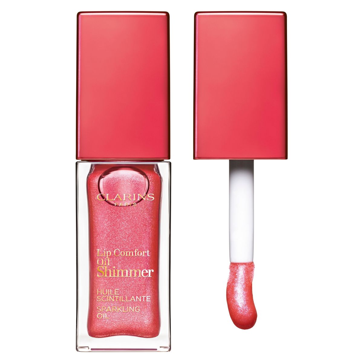 CLARINS - Lip Comfort Oil Shimmer N 05 Pretty in pink Clarins