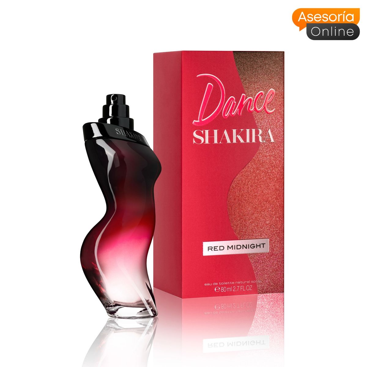 SHAKIRA - Perfume Mujer Dance Red Midnight Edt 80 Ml Shakira