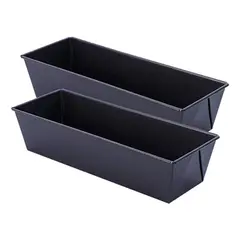 PASTELERIUSCL - X2 Molde Pan Molde Para Pan De Molde Rectangular 30Cm Molde Queque Moldes Rectangulares Moldes Pan