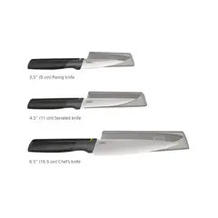 JOSEPH JOSEPH - Set Cuchillos Duo 3 Unid