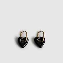 LOUNGE - Aros Mujer Argollas Charm Corazón