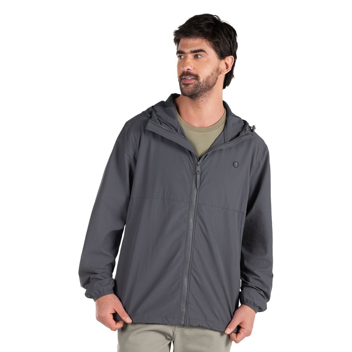PANAMA JACK - Cortaviento Hombre Casual Gris Panama Jack