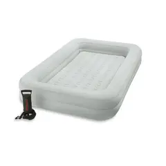 INTEX - Colchon Inflable Con Inflador Manual 107x168x25cm