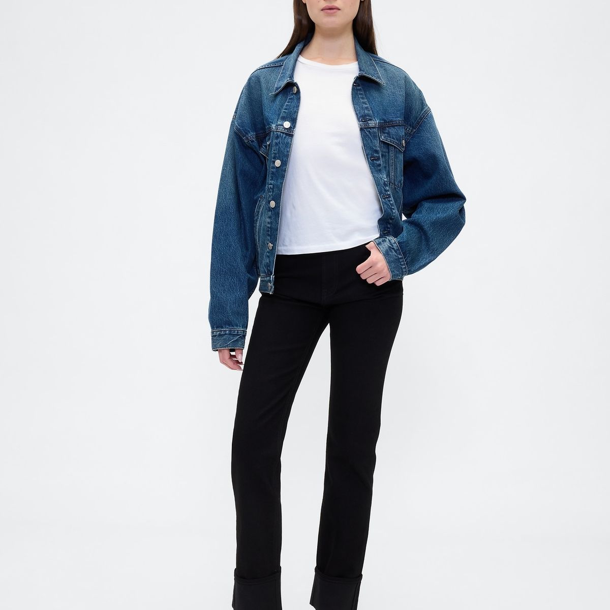 GAP - Jeans Mujer Straight Multicolor Gap