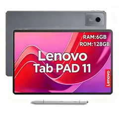 LENOVO - Tablet Pad 11 2025 6GB+128GB WiFi 11” Y Estuche&bp16