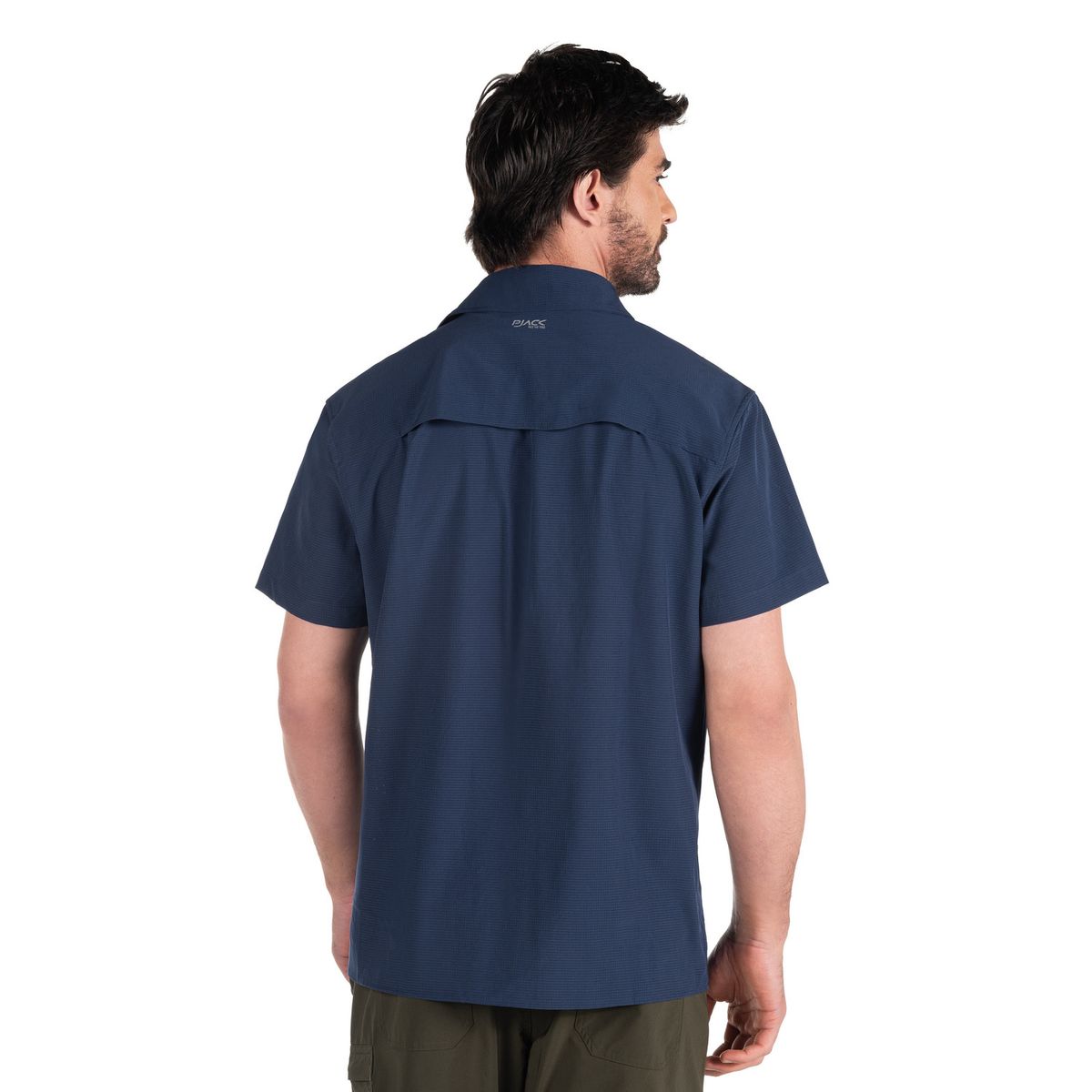 PJACK - Camisa Hombre Deportivo Azul Pjack