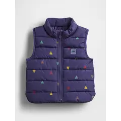 GAP - Chaqueta Toddler Niño Vest Azul