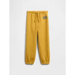 GAP - Pantalón Toddler Niño Buzo Logo Amarillo