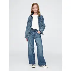 GAP - Jeans Niña Wide Leg Denim