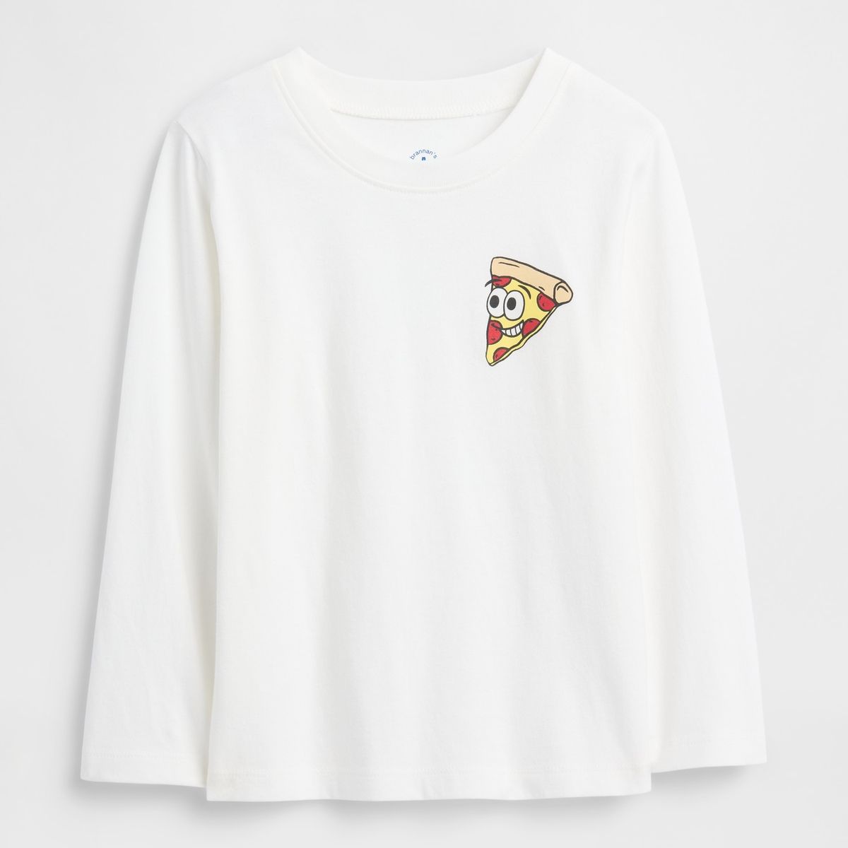 GAP - Polera Toddler Niño Manga Larga Graficas Blanco Gap