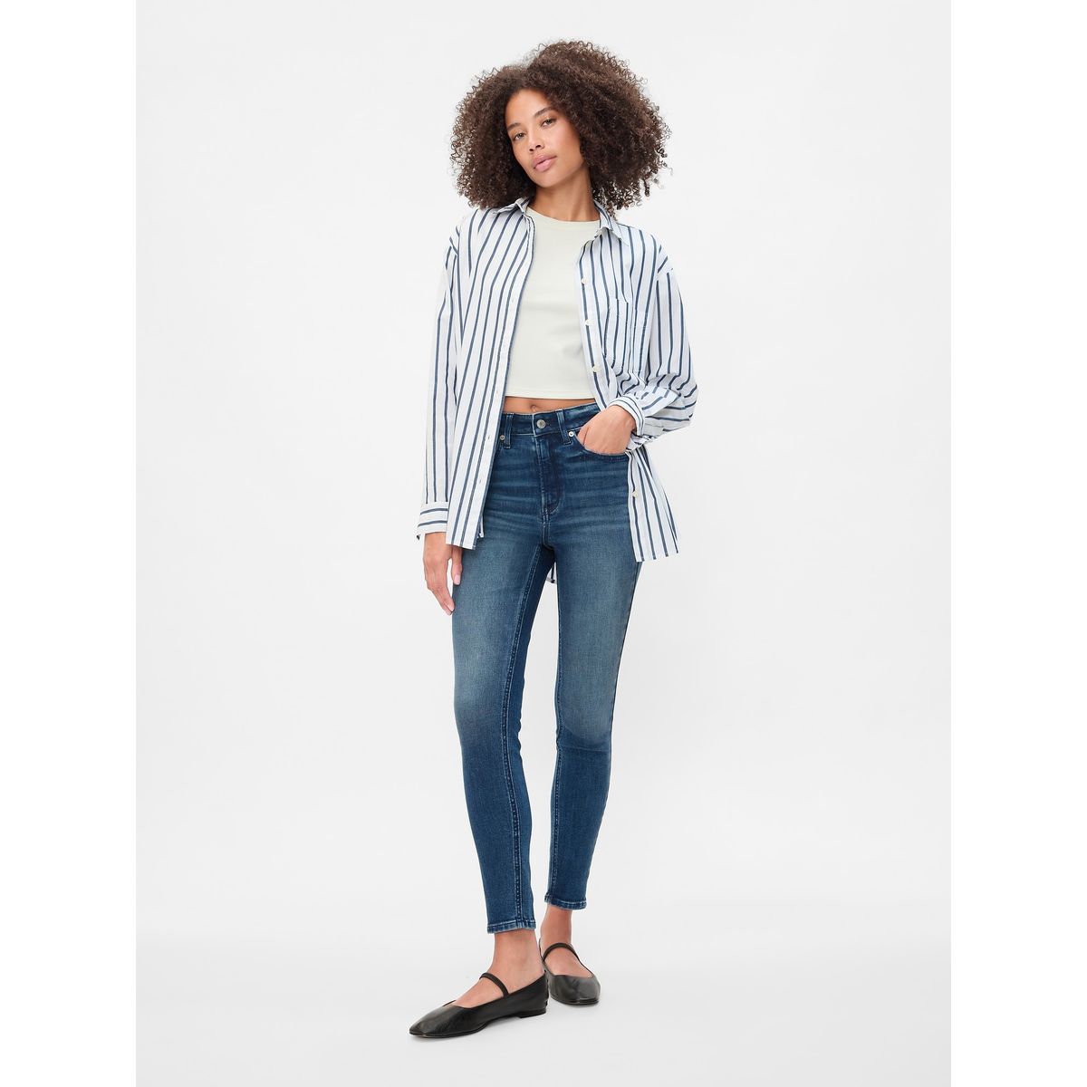 GAP - Jeans Mujer Legging Denim Gap