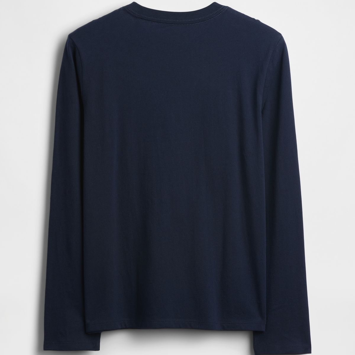 GAP - Polera Niño Gap Manga Larga Logo Azul