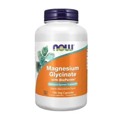 NOW - Magnesium Glycinate with bioperine 180 - Foods