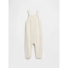 GAP - Enterito Bebe Niña Jardinera Blanco