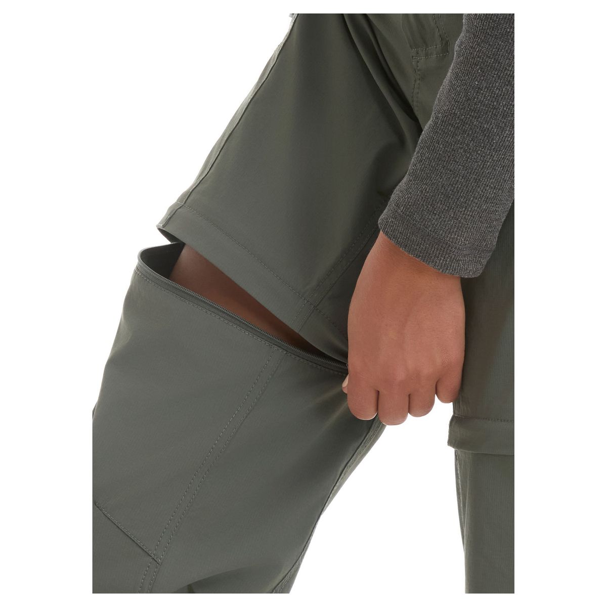 PANAMA JACK - Pantalón Mujer Desmontable Deportivo Verde Panama Jack