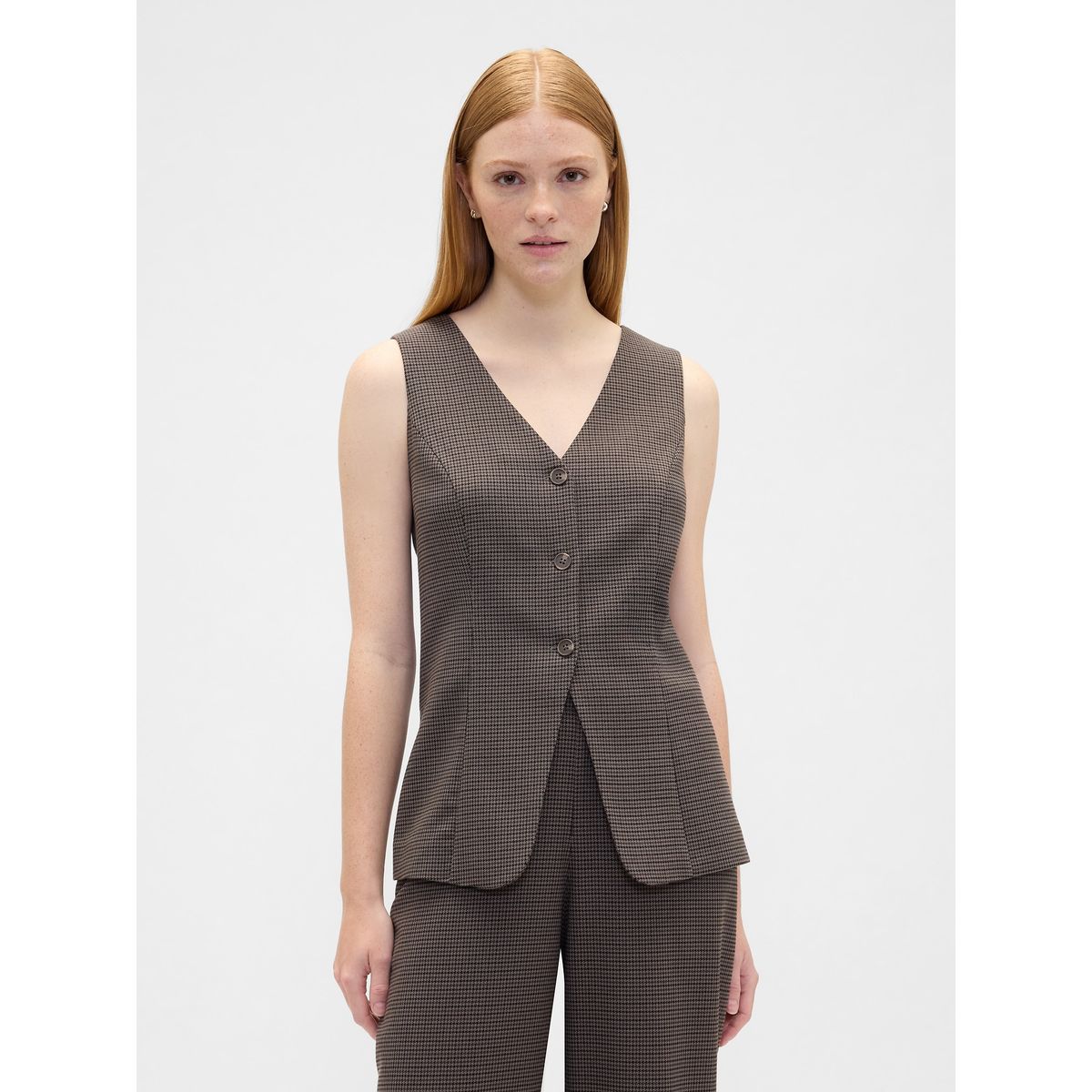 GAP - Vest Mujer Café Gap