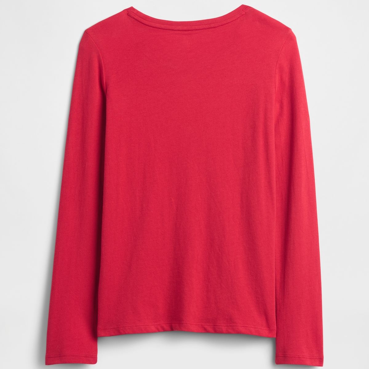 GAP - Polera Niña Gap Manga Larga Rojo