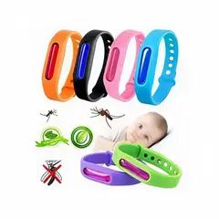 MOVI - Set de 4 Pulseras Repelentes contra Mosquitos y Zancudos