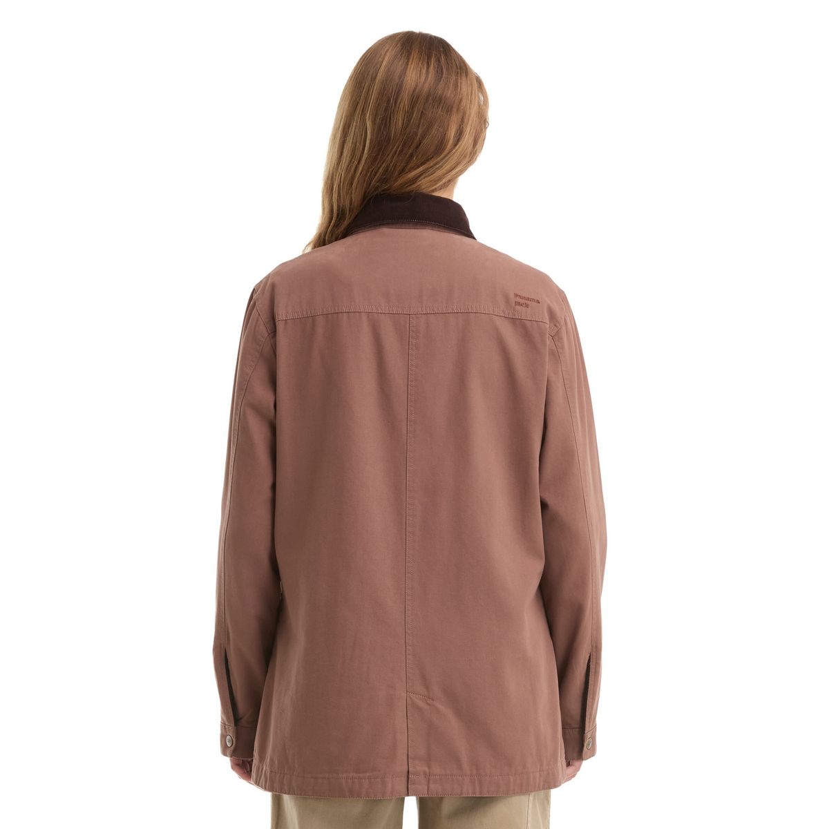 PANAMA JACK - Chaqueta Mujer Canvas Franela Marrón claro Panama Jack