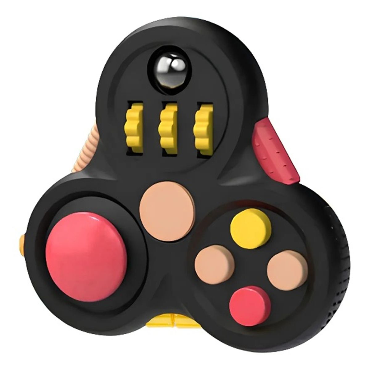 GENERICO - JUGUETE SENSORIAL FIDGET ANTI ESTRES NEGRO