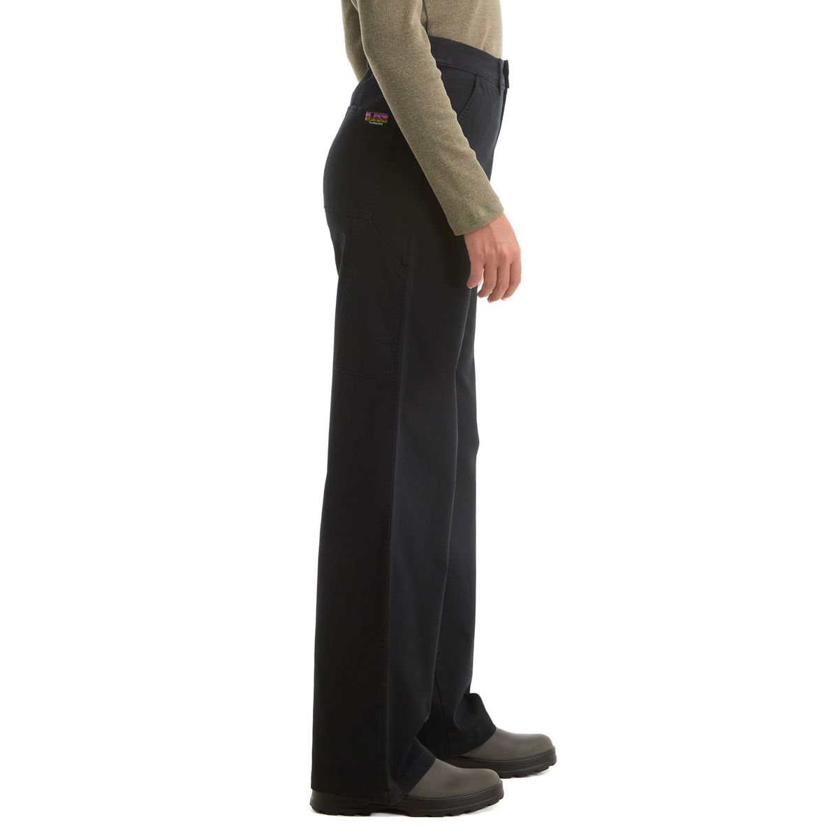 PANAMA JACK - Pantalón Mujer Cargo Canvas Casual Negro Panama Jack