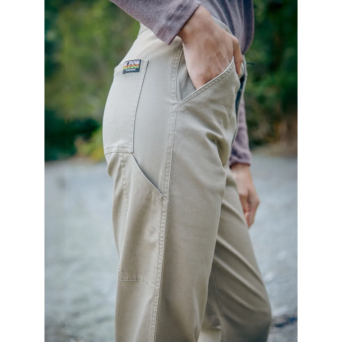 PANAMA JACK - Pantalón Mujer Cargo Canvas Casual Beige Panama Jack