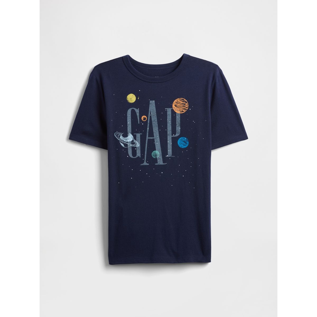 GAP - Polera Niño Gap Manga Corta Graficas Azul