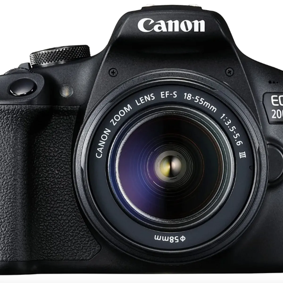 CANON - Canon EOS 2000D Rebel T7 con lente EF-S 18-55mm DC III