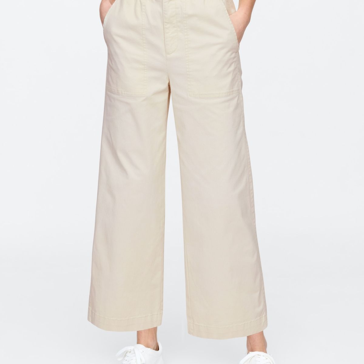 GAP - Pantalón Mujer Gap Pull On Beige