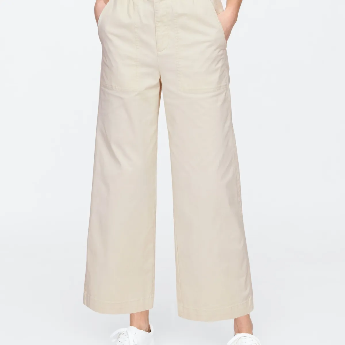 GAP - Pantalón Mujer Gap Pull On Beige