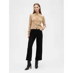 GAP - Jeans Mujer Wide Leg High Negro