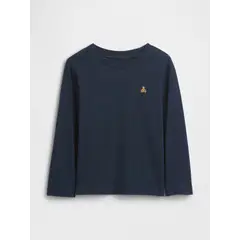GAP - Polera Toddler Niño Manga Larga Graficas Azul