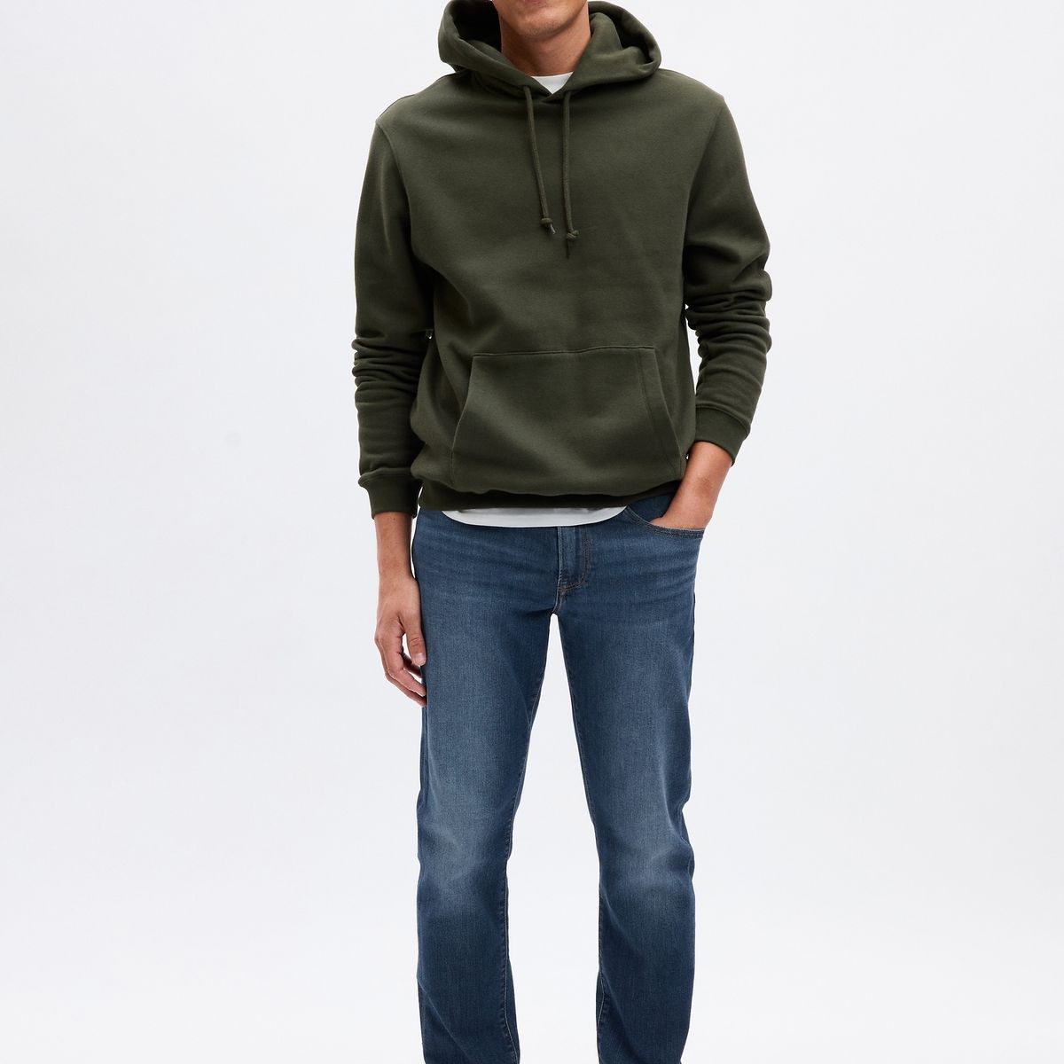 GAP - Jeans Hombre Slim Soft Medium Wash Azul Gap