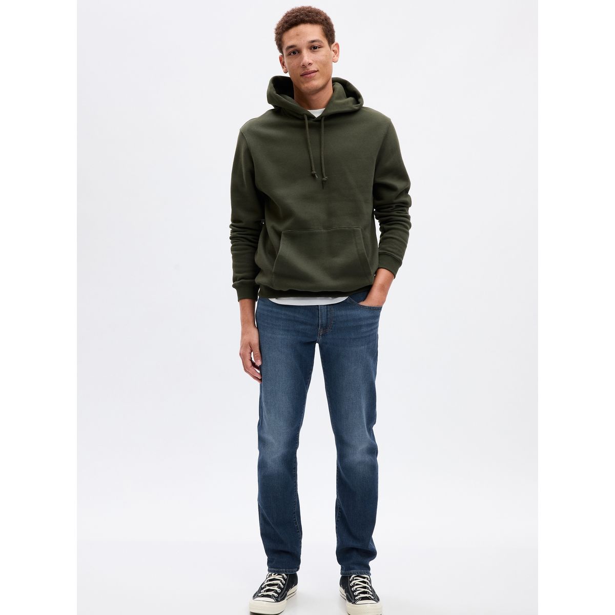 GAP - Jeans Hombre Slim Soft Medium Wash Azul Gap