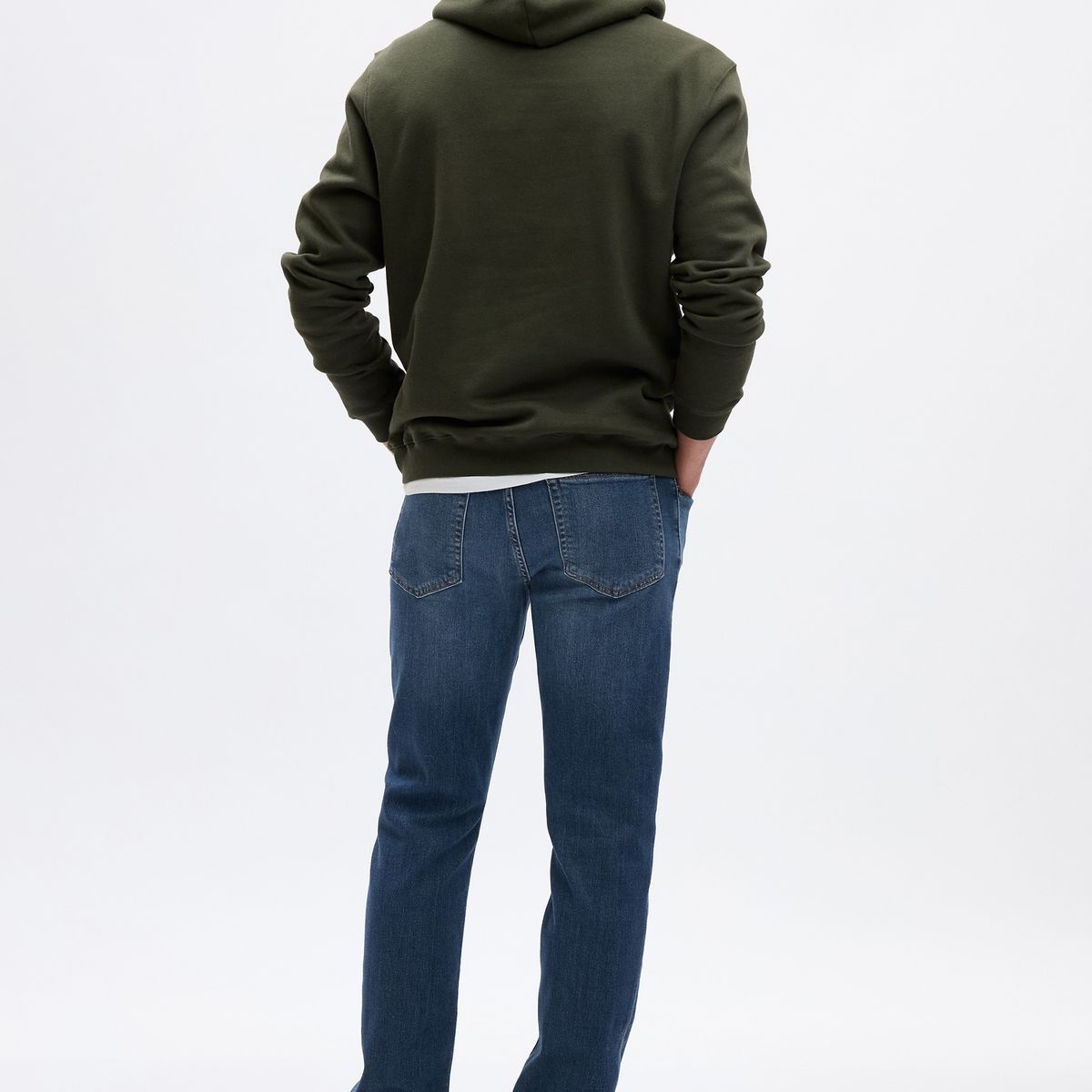 GAP - Jeans Hombre Slim Soft Medium Wash Azul Gap